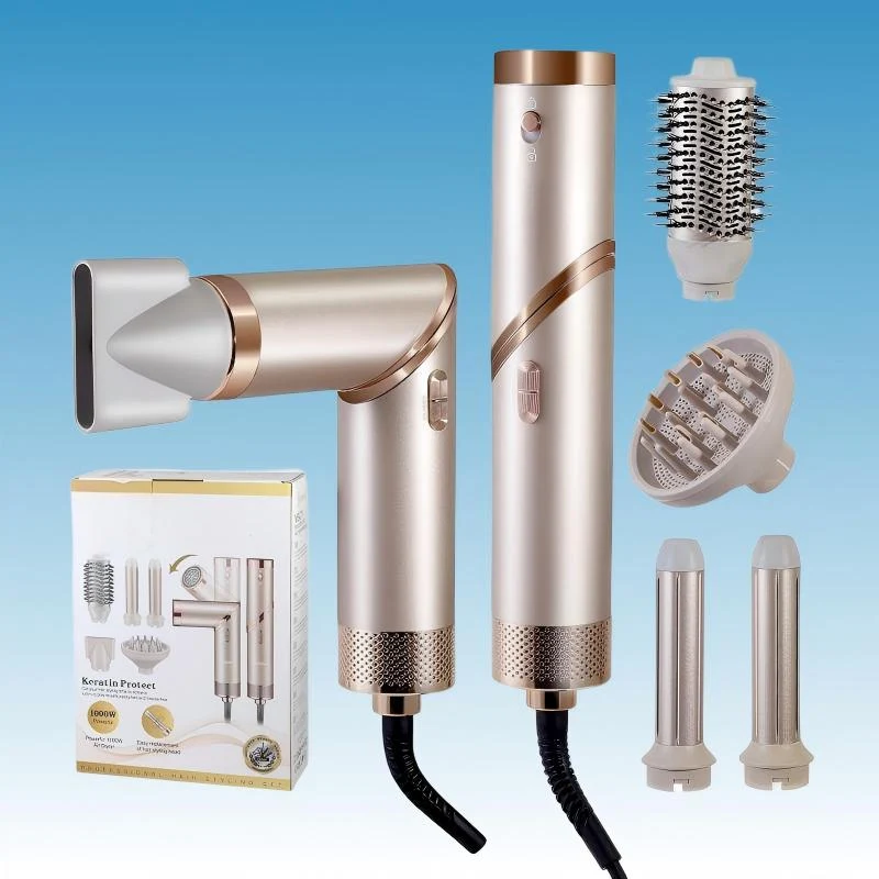 5-in-1 Foldable Hot Air Styler + Cleaning Cloth - Image 17