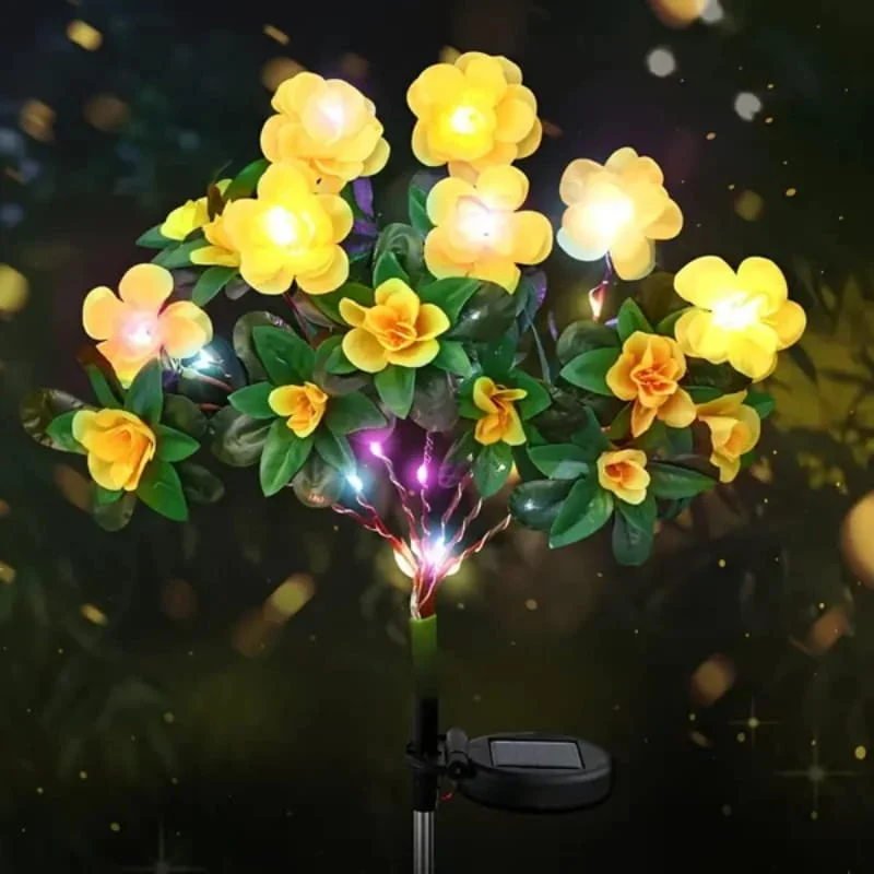 💐Limited-time 50% off⏰Simulation Azalea Flower Ground Stake Solar Light💐💡 - Image 10