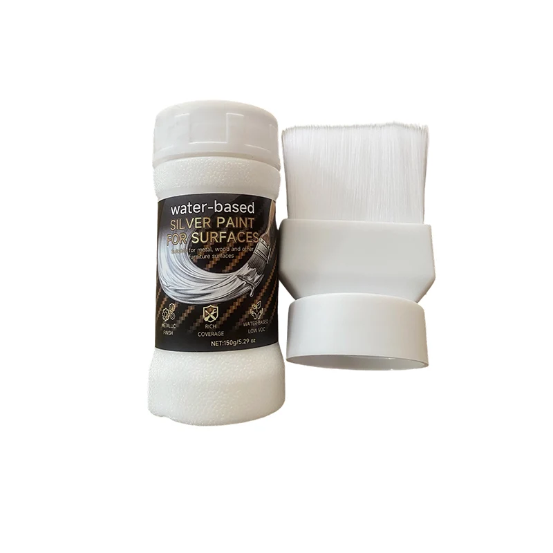 Water-Based Silver Paint for Metal & Wood - Image 13