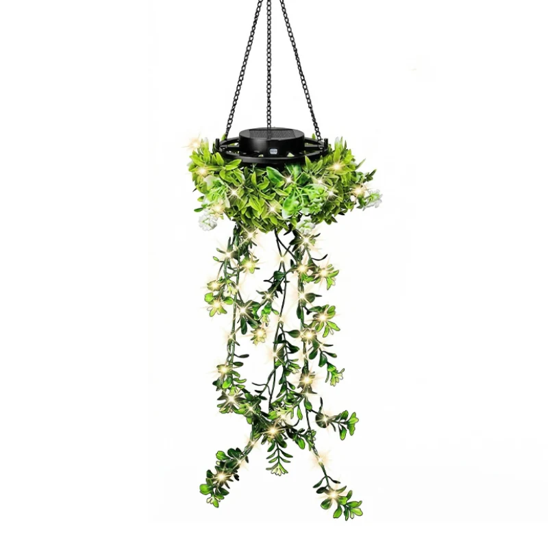 ⏳Limited-time 50% off⏰Solar-Powered Hanging Milan Grass Light🌞💡 - Image 9
