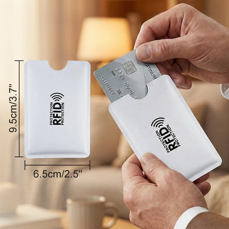RFID Blocking Sleeves for Credit Cards - სურათი 8