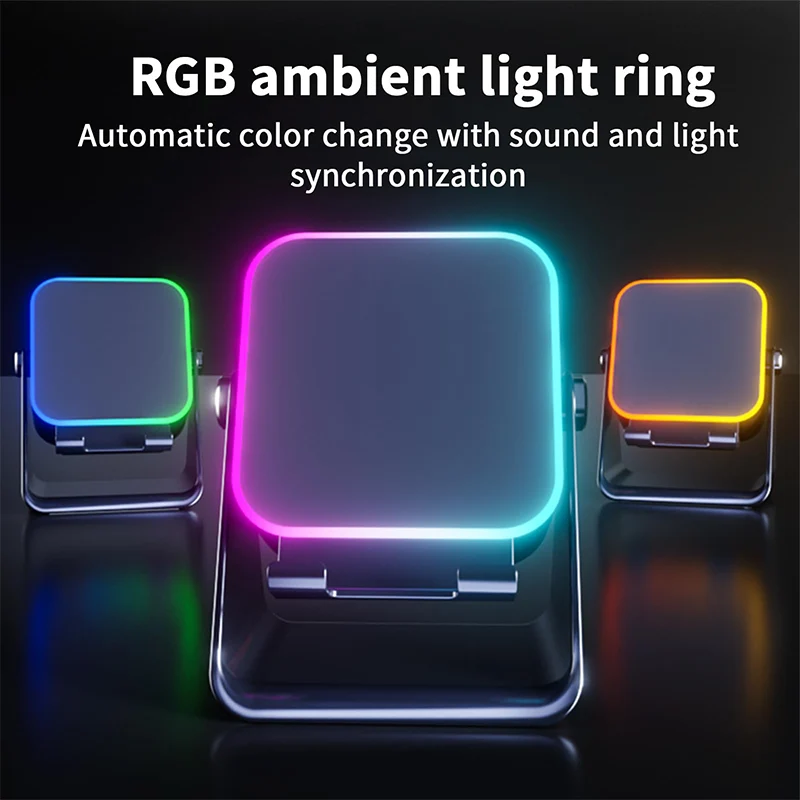 š„Last day of the limited-time 50% off sale!š„5-in-1 Wireless Induction Bluetooth Speaker with Adjustable Phone Stand - Image 5
