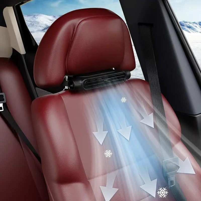 USB Car Headrest Cooling Fan with 3 Speeds - Image 11