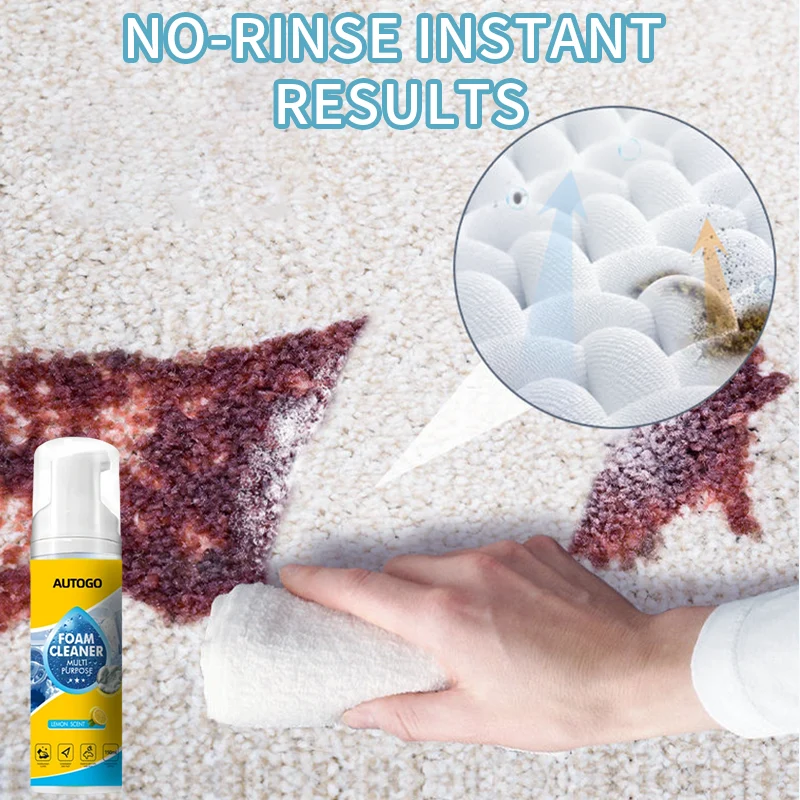 Powerful & Multipurpose Car Interior Foam Cleaner - Image 5