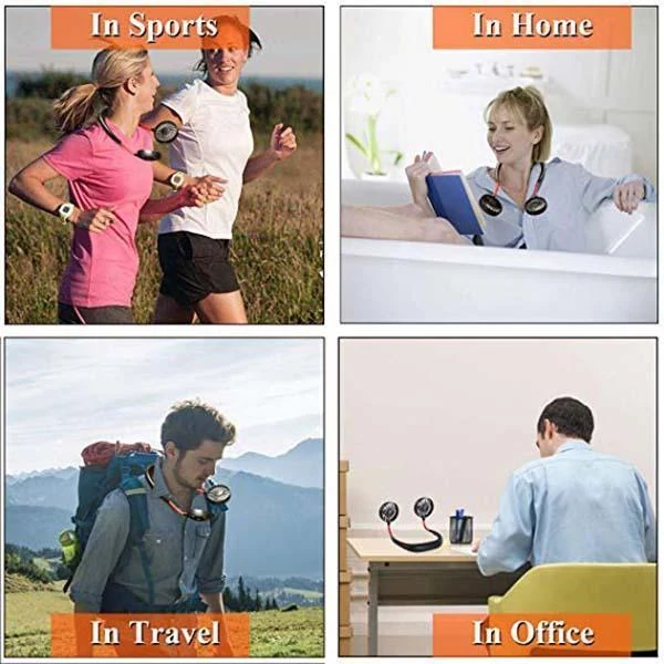 ✨ Summer Sale-49.99% OFF✨ Portable Hanging Neck Fan - Image 5