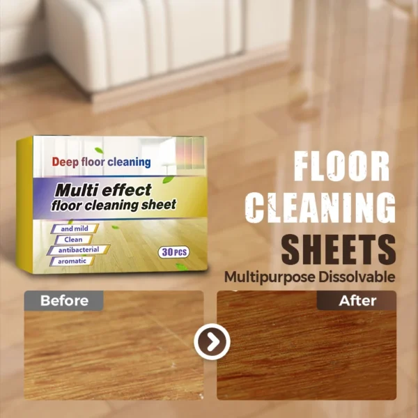 Multipurpose Dissolvable Floor Cleaning Sheets
