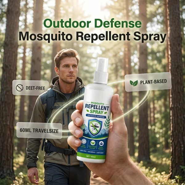📢📢40% OFF !! ⏰Plant-Based Outdoor Mosquito Repellent Spray