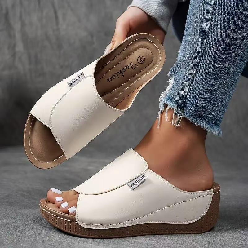 💥Hot Sale🔥Women's Casual Wedge Slide Sandals - Image 12