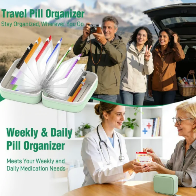 A8 Waterproof Pill Organizer Set - Image 13
