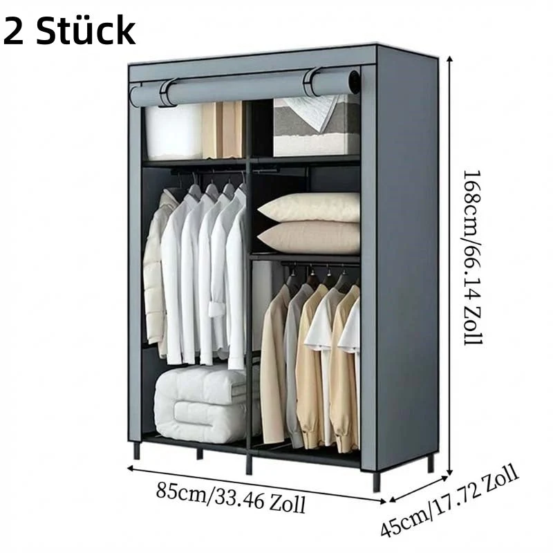 🔥Last Day Sale 49%🔥Easy-to-assemble wardrobe made of non-woven fabric - Image 5
