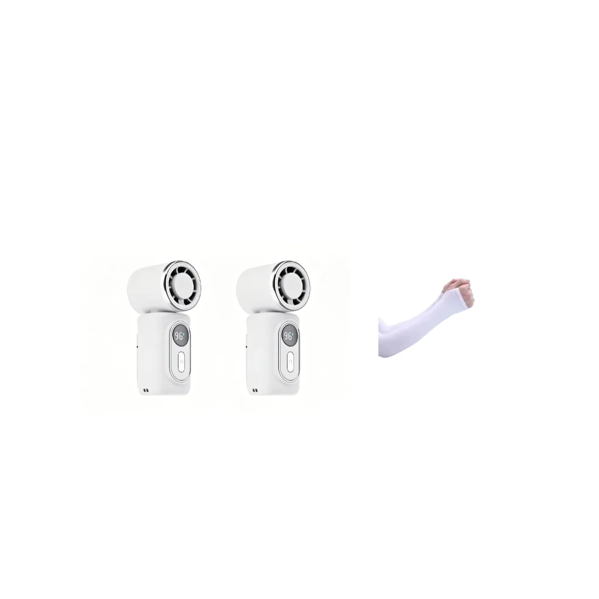 Portable Clip-On Fan with LED Display - Image 25