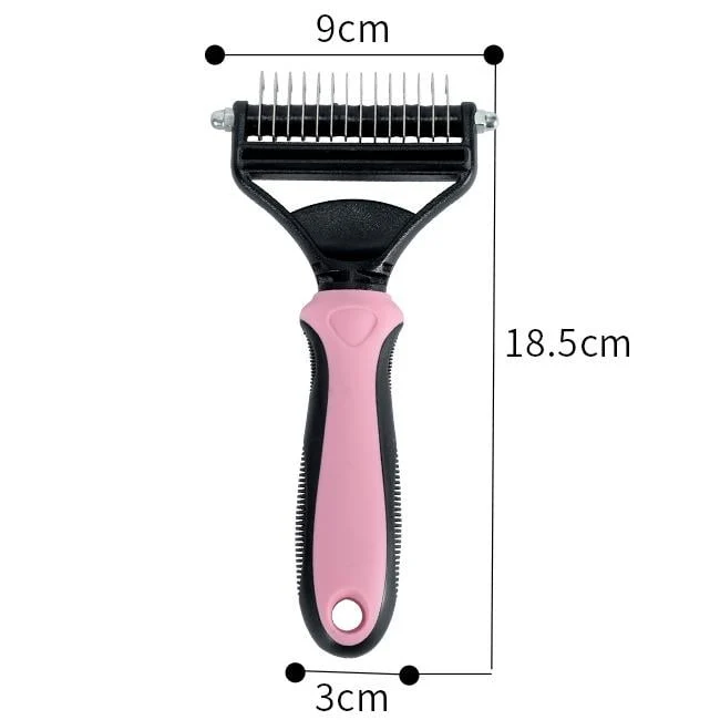 ⏰🔥LIMITED TIME 50% OFF! 🐾 Professional Deshedding Tool for Dogs & Cats – Gentle, Efficient & Fur-Free Home ✨💖 - Image 4