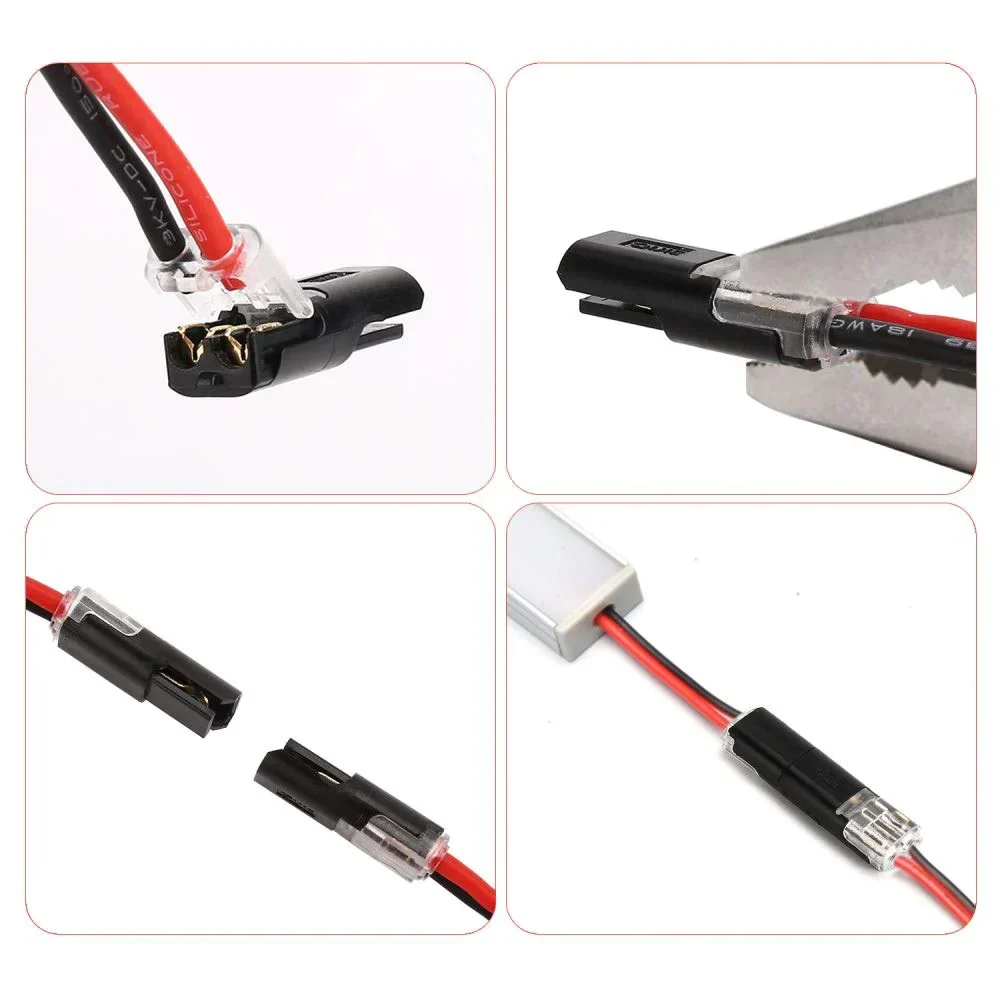 Double-wire Plug-in Connector With Locking Buckle - Image 8