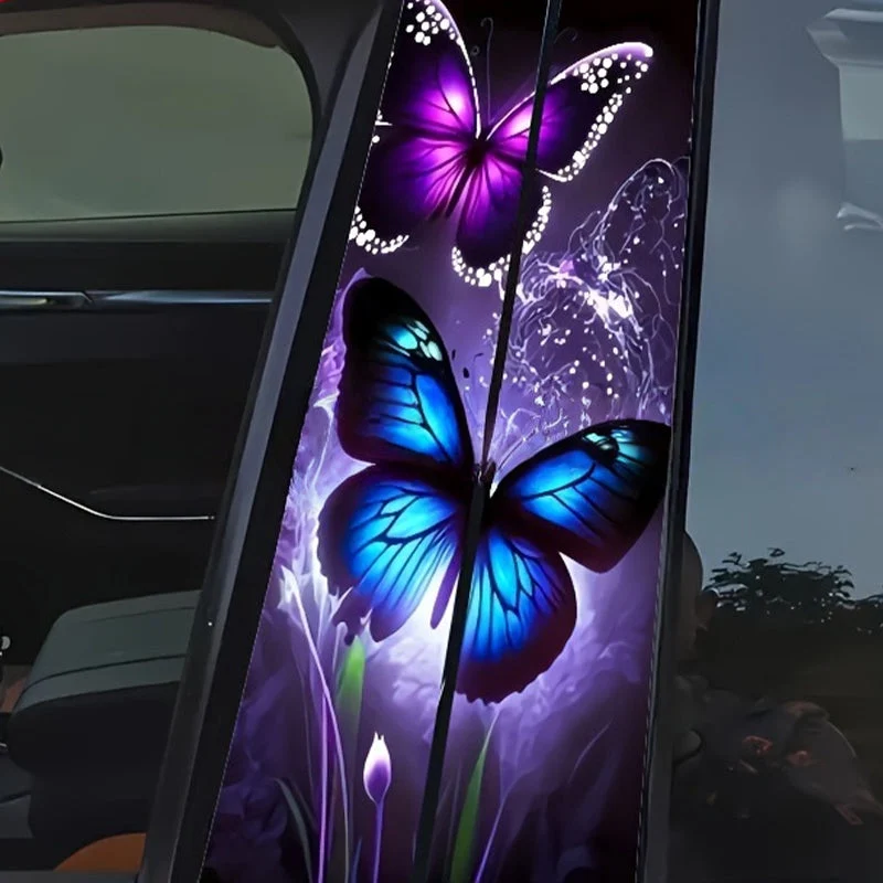 Decorative Car B-Pillar Sticker Set - Image 12