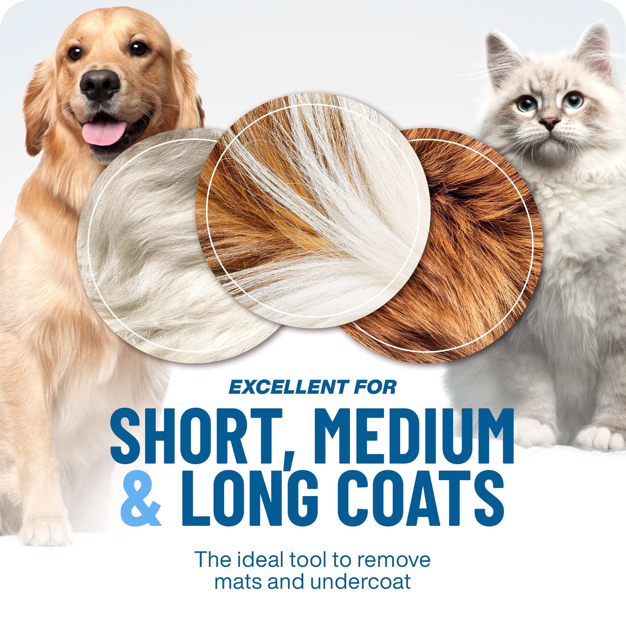 ⏰🔥LIMITED TIME 50% OFF! 🐾 Professional Deshedding Tool for Dogs & Cats – Gentle, Efficient & Fur-Free Home ✨💖 - Image 12