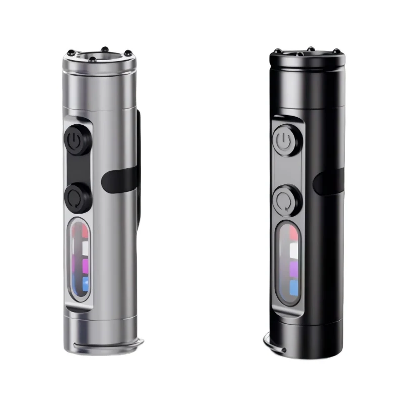 🔋✨ Rechargeable Magnetic Mini Keychain Flashlight! Palm-sized ×500 lumens of strong light ✨ - Image 11