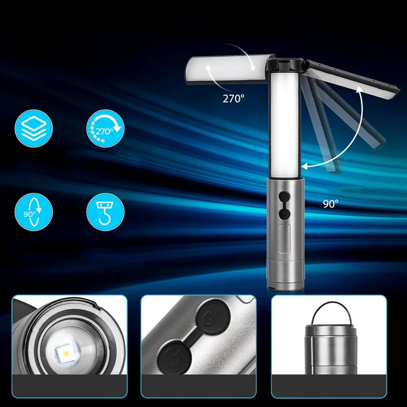 🎅Christmas Pre Sale 50% OFF🎁Portable Foldable LED Camping Lights - Image 4