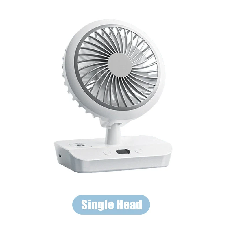 ⏳Time-limited Special⏰Desktop Oscillating Dual Head Fan🌬️ Powerful, Silent, Versatile😎 - Image 8