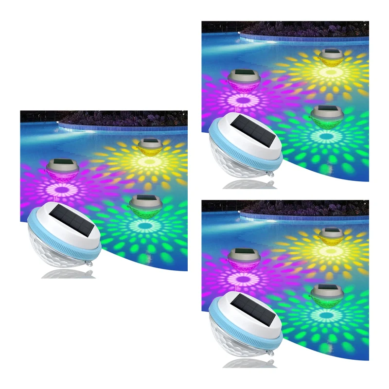 LED Solar Floating Pool Light - Image 9