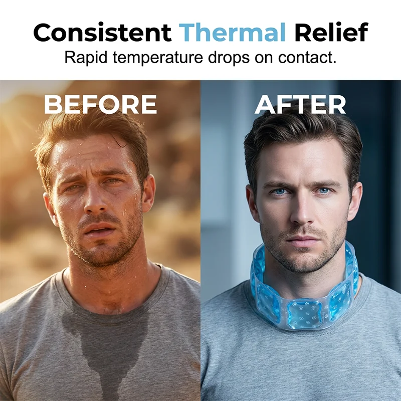 Instant Cooling Wearable Neck Tube - სურათი 6
