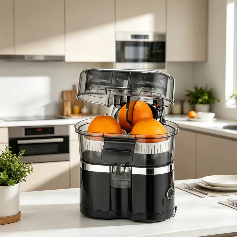 Dual-Head Automatic Citrus Juicer
