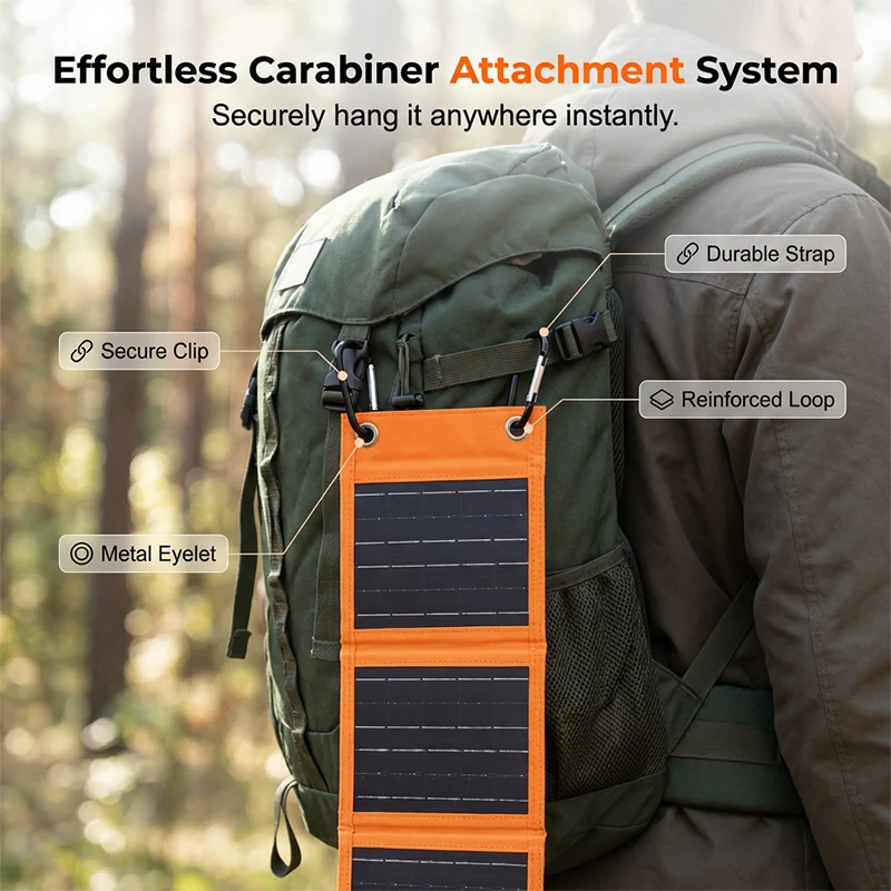 🔋 LIMITED TIME: 50% OFF! 🏆Portable Solar Panel with USB Charging - Image 5