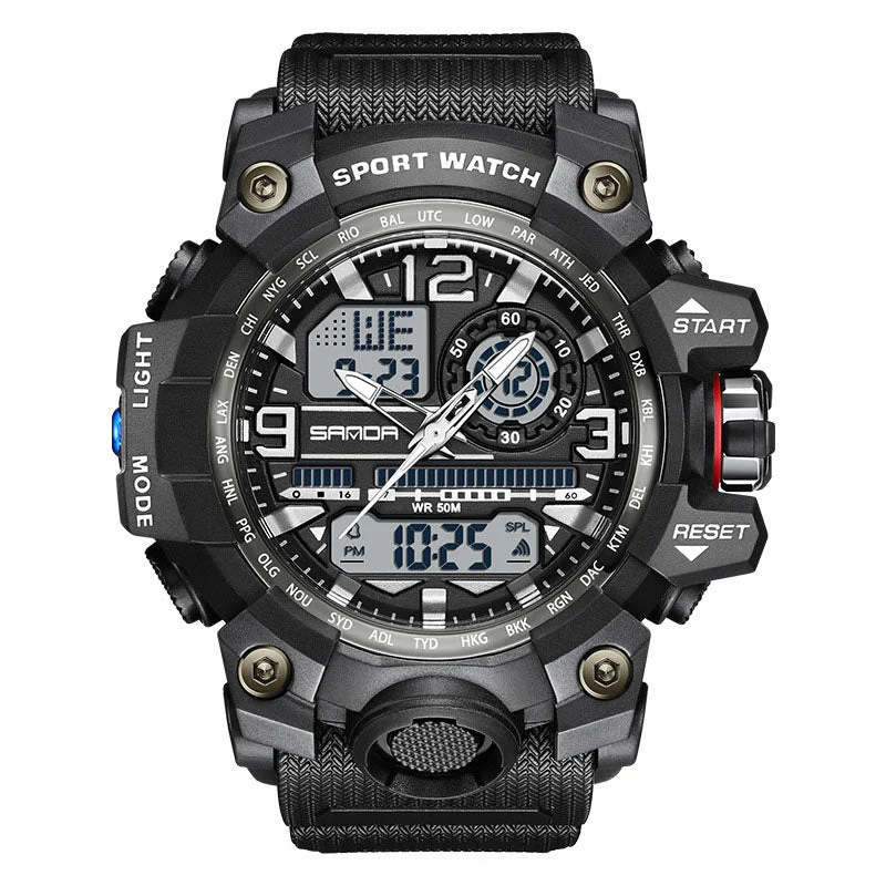 💦100m Water Resistance⌚Men's Fashion Multifunctional Waterproof Luminous Watch - Image 10