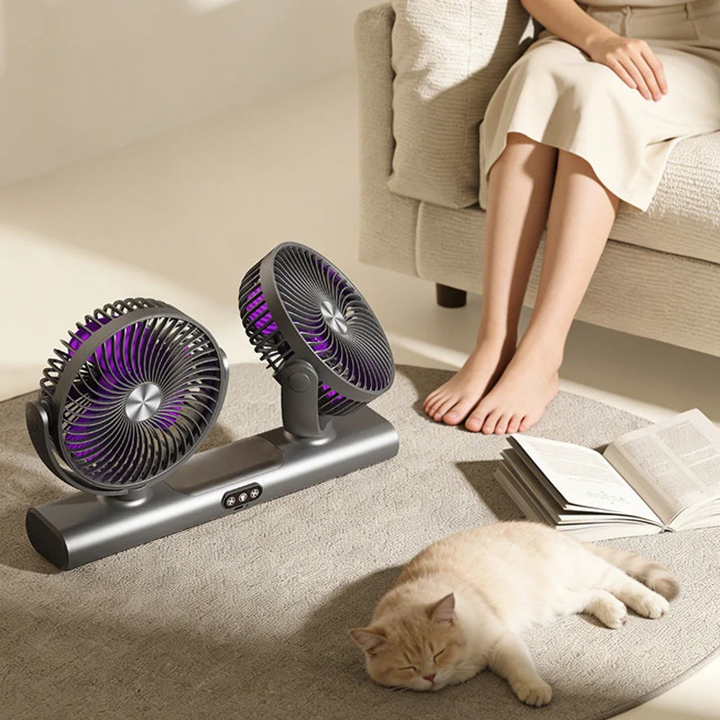 Dual Head Oscillating Ceiling Fan - Image 3