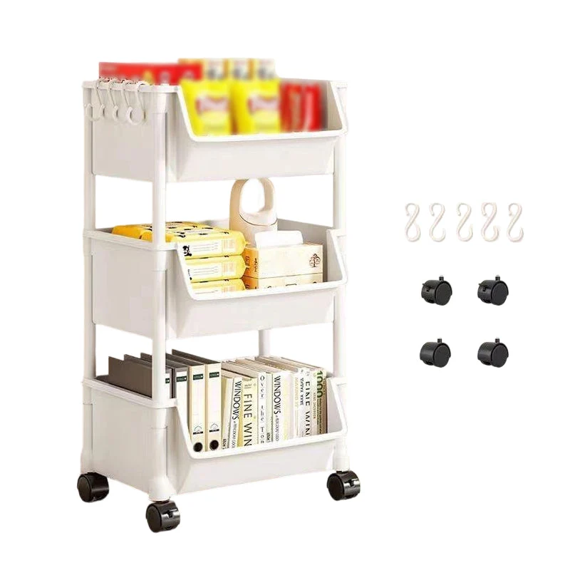 Multi-Tier Rolling Storage Cart for Narrow Spaces - Image 19