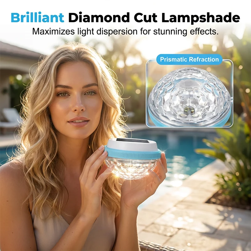 LED Solar Floating Pool Light - Image 2