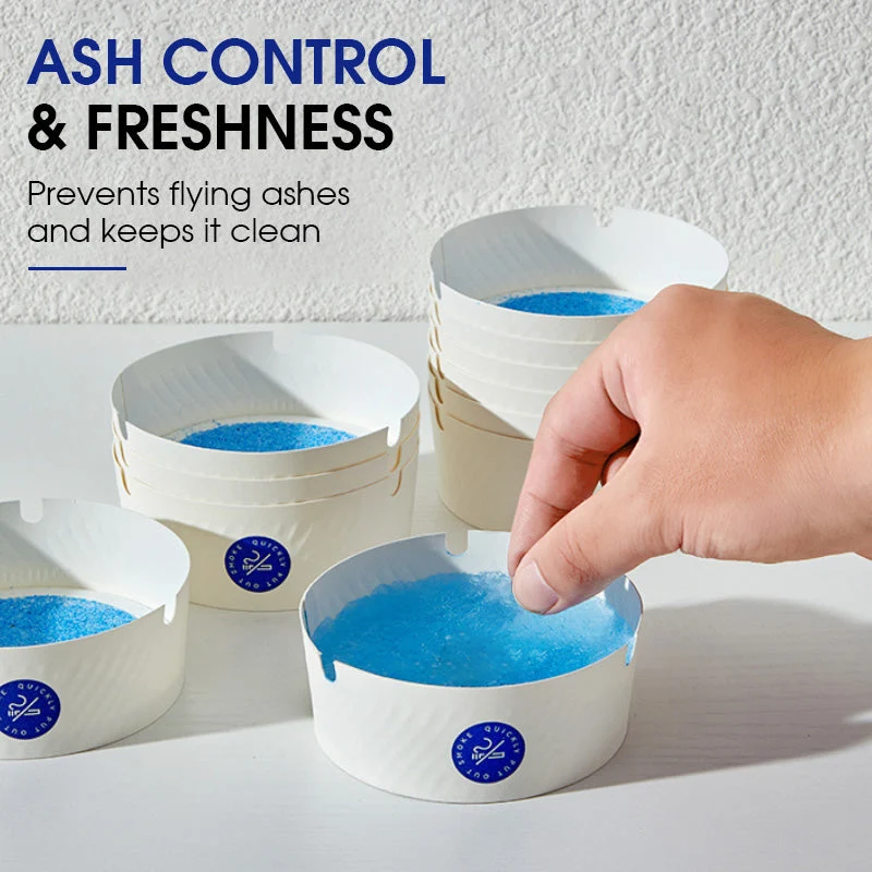 Disposable Ashtrays with Ash Absorbing Gel - Image 5
