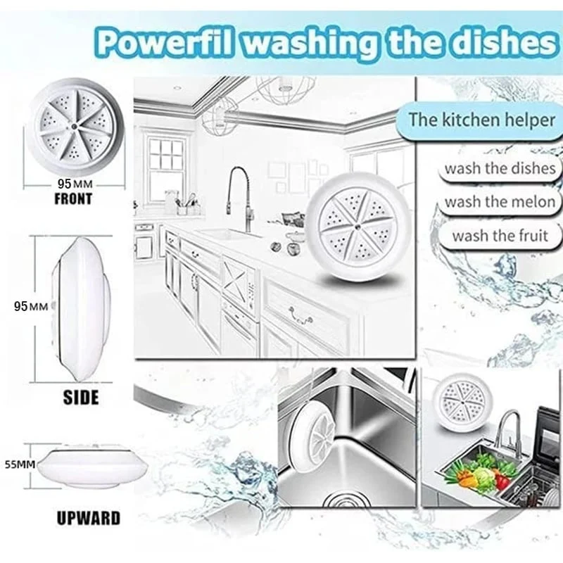 🎁Mini Washing Machine And Dishwasher - Image 6