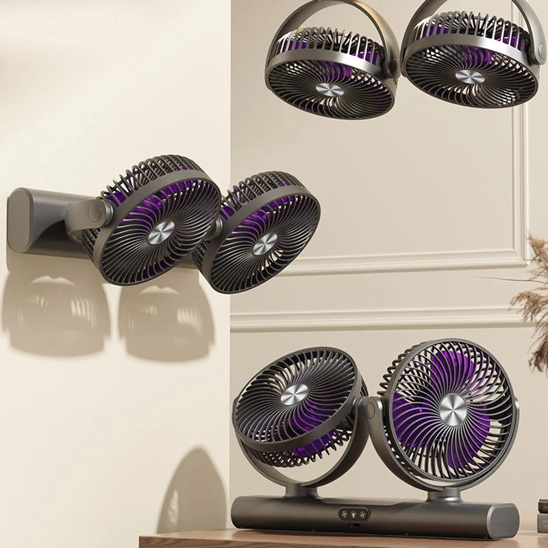 Dual Head Oscillating Ceiling Fan - Image 8