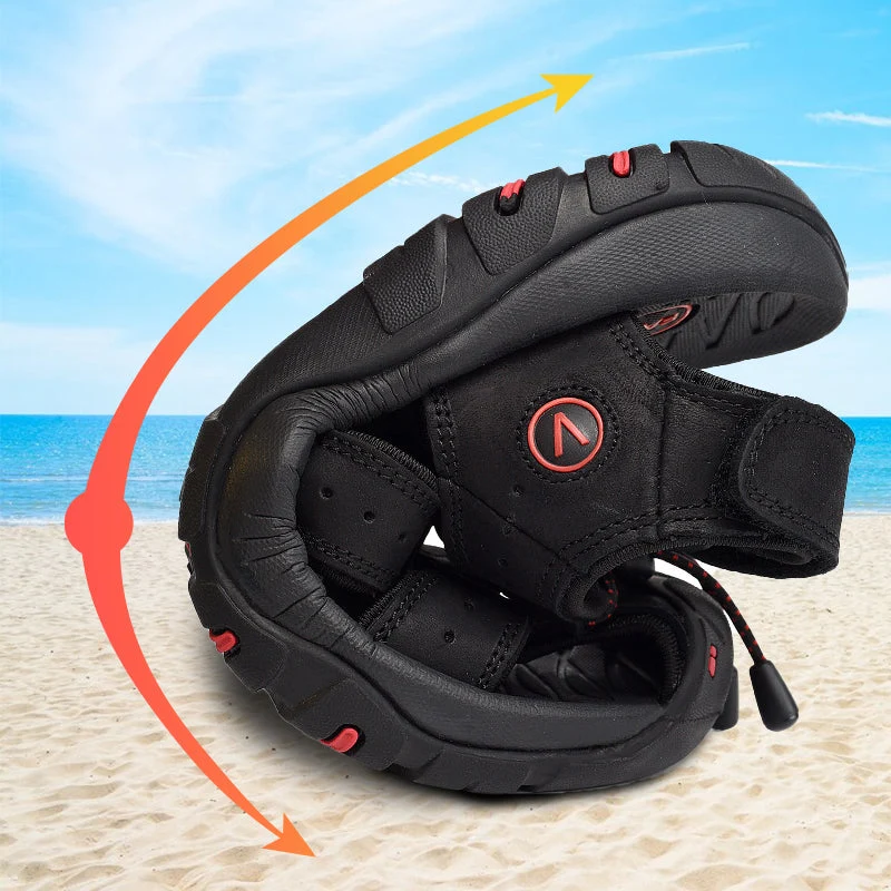 đ„ NEW HOT SALE đ„Comfortable leather outdoor beach shoesăBuy 2 pairs , Free shippingă - Image 4