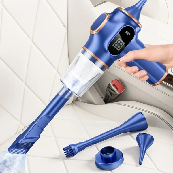 π 60% OFF NOW! β¨ 4 in 1 High Power Cordless Car Vacuum Cleaner β Strong Suction, Long Battery Life & Versatile Attachments π