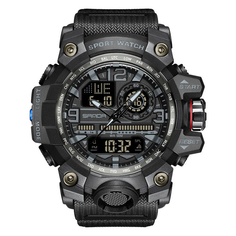 💦100m Water Resistance⌚Men's Fashion Multifunctional Waterproof Luminous Watch - Image 14