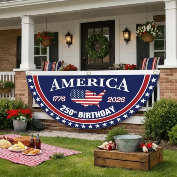 🔥2026 Hot Sale 50% OFF💥250th Anniversary USA Fan Flag