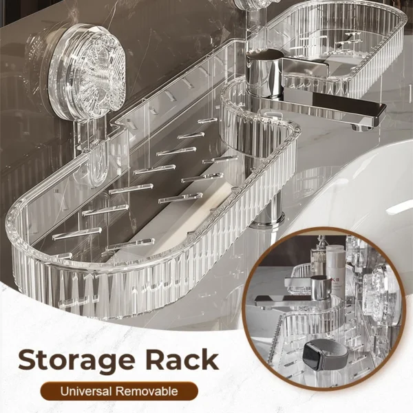 🔥2026 Hot Sale🔥Universal Removable Faucet Storage Rack