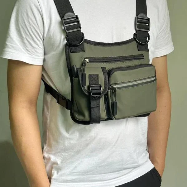 💥Limited Time Sale 50% Off🔥Adjustable Zipper Multi-functional Tactical Chest Bag💼