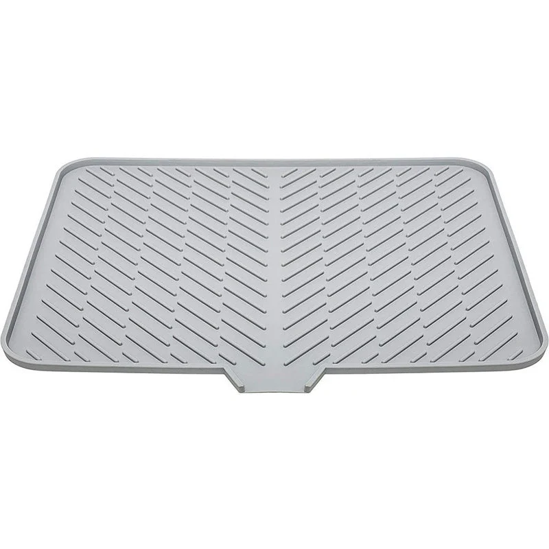 Large Size Silicone Drying Mat with Drain Lip - Image 12