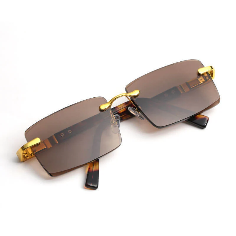 Natural crystal lens sunglasses - Image 3