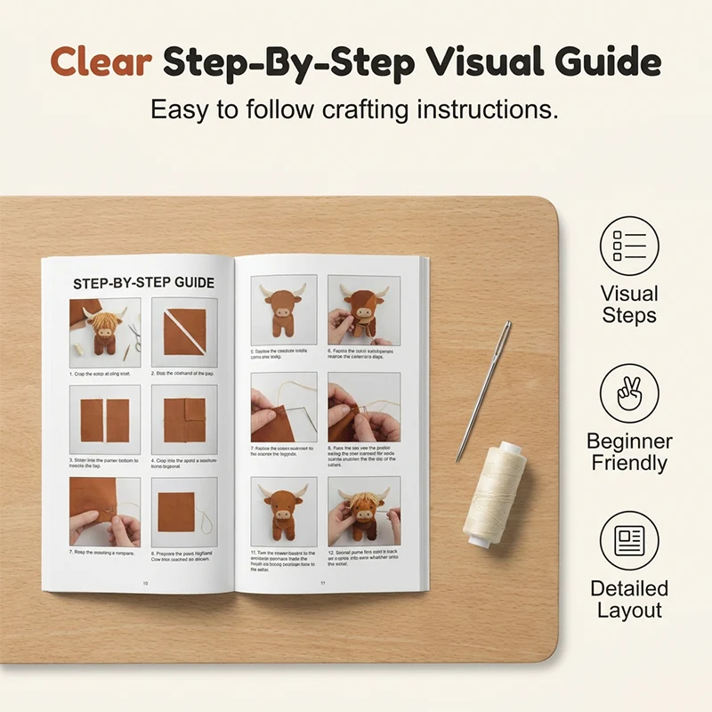 Creative Crafting DIY Patchwork Animal Kit - Image 3