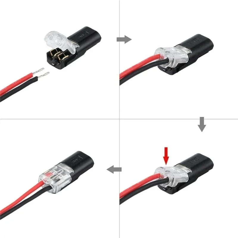 Double-wire Plug-in Connector With Locking Buckle - Image 7