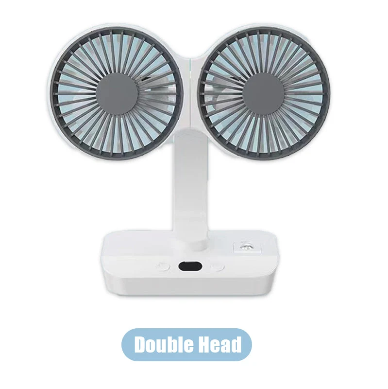 ⏳Time-limited Special⏰Desktop Oscillating Dual Head Fan🌬️ Powerful, Silent, Versatile😎 - Image 9
