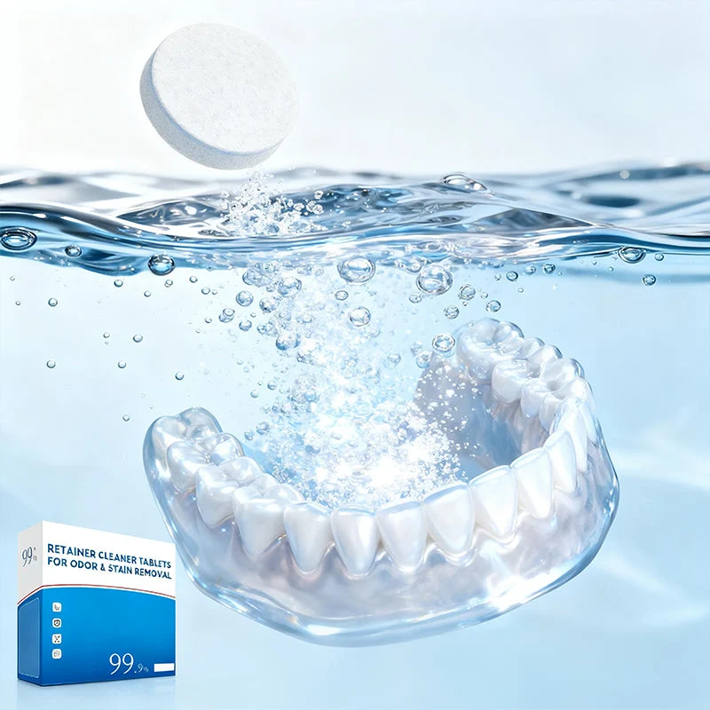 10PCS Retainer Cleaner Tablets for Odor & Stain Removal - Image 4